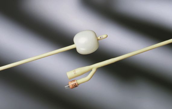 Bardex Ic Catheter 16 G Male 30cc Latex 43cm Grey