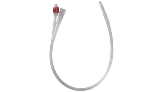 Bard Lubrisil Catheter 22 Fg 30 Cc Silicone 40cm Clear
