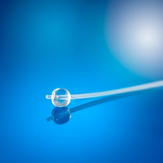 Supra Plus Catheter 22 Fr 42cm Unisex Silicone Opaque