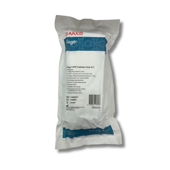 Catheter Pack Sage Ops #11 Sterile