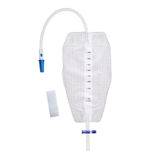 Unoquip Leg Bag Hhc Soft Backing 750ml Unisex 9 Cm Tube