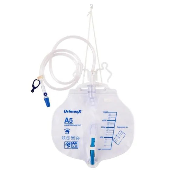 Aaxis Drain Bag A5 Urimaax 2000ml 120cm Tube
