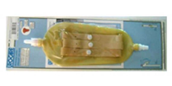 Urocare Leg Bag With Straps Short Wide 34cmx12.1cm 800m L Latex