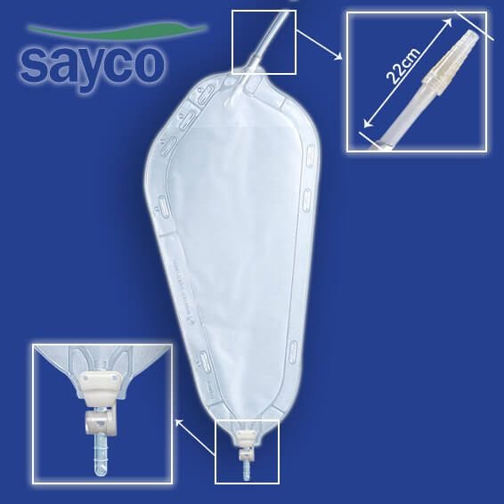 Bendi Leg Bag Does Not Include Straps 1.3ltr 22cm Tube