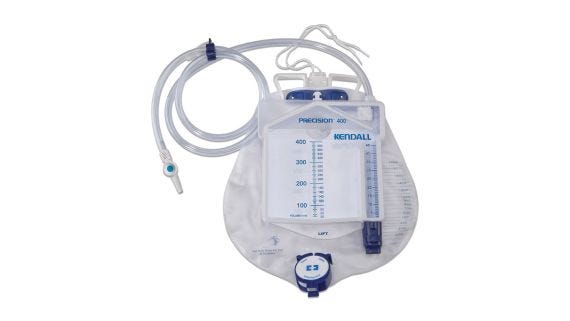 Covidien 2 L Urine Meter With Precision 400 Ml Luer Slip Sampling