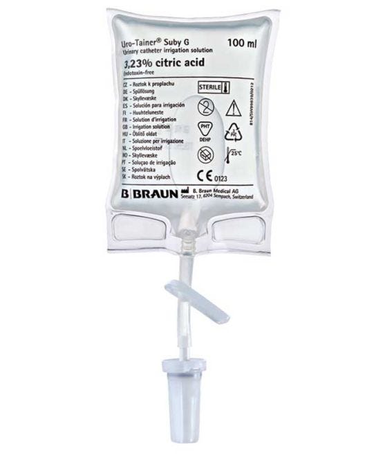 Uro Tainer Suby G 100m L Citric Acid 3.23%