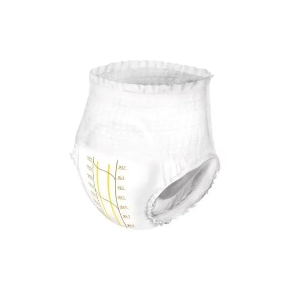 Abena Pants Xl1 X Large Waist 130 170cm Unisex 1400ml White/ Orange Stripe