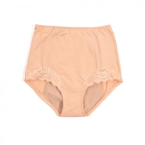 Conni Chantilly Ladies Brief 12 Waist 76 Cm Female 200 Ml Waterproof Beige