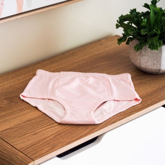 Conni Classic Ladies Brief 22 Waist 101 Cm Female 200 Ml Waterproof Pink