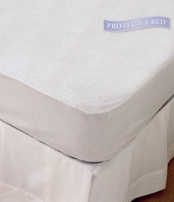 Comfortshield Deluxe Mattress Protector 607071 King Single 107x204cm 850ml Waterproof White