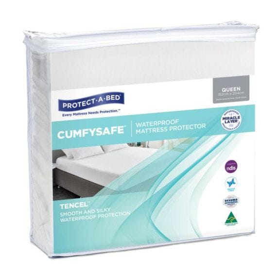 Protect A Bed Cumfysafe Single 600ml White