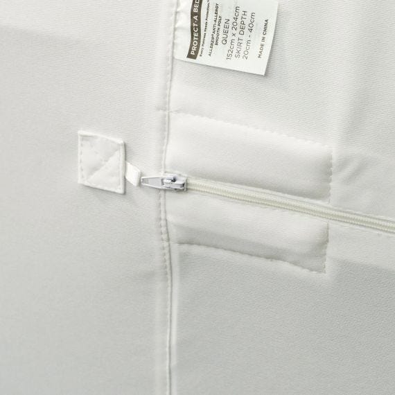 Allerzip Mattress Protector 11013 Queen 152x204cm Waterproof White