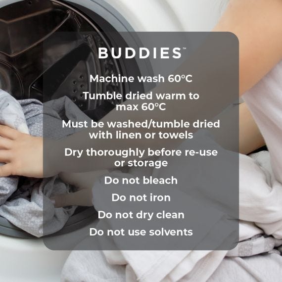 Absorbmax Bed Pad Single 90cmx90cm 3500 Ml Waterproof Grey