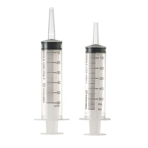 Syringe Cath Tip Without Needle 60ml Black