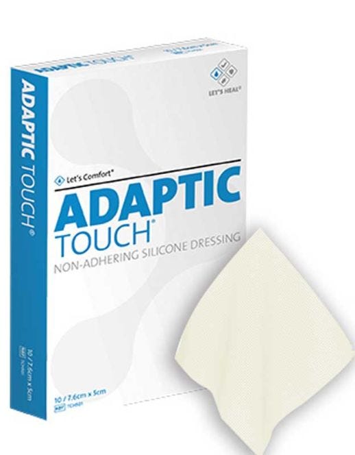 Adaptic Touch Silicone Dressing 5cm x 7.6cm