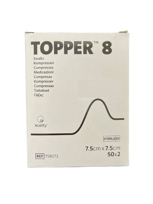 Gauze Non Woven (8 Ply) 7.5cmx7.5cm Sterile