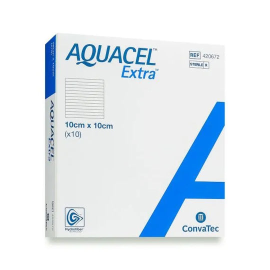 Aquacel Extra Dressing 10cmx10cm White