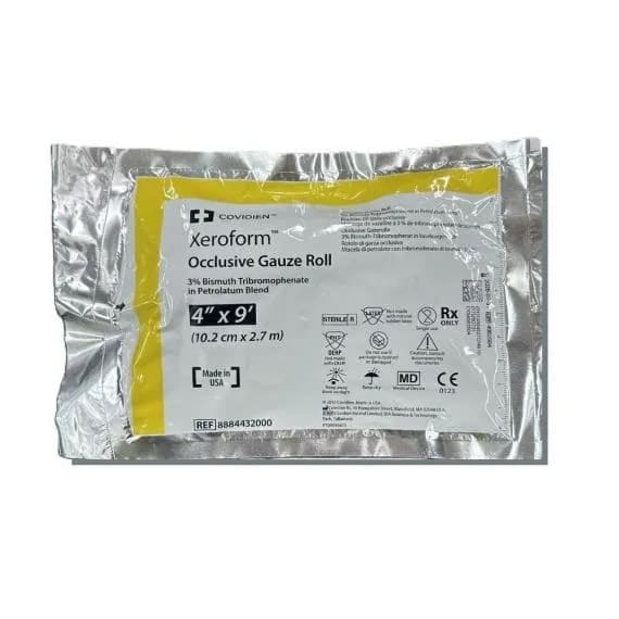 Xeroform Petroleum Gauze 10cmx2.7mtr Roll