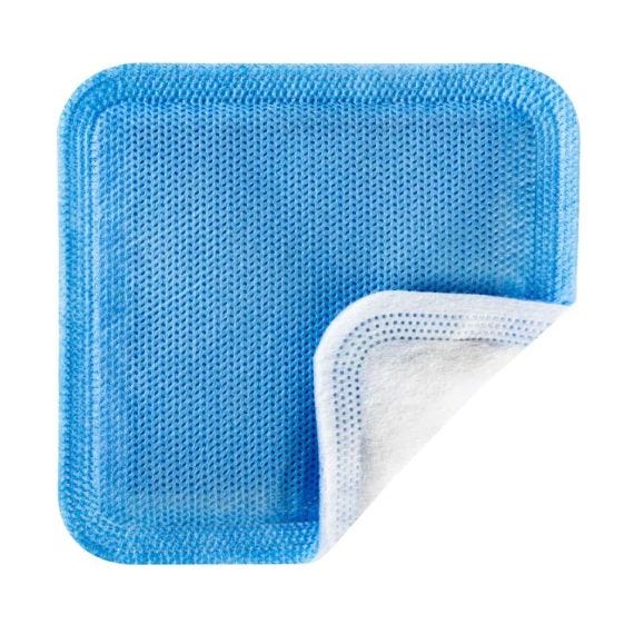 Askina Carbosorb Dressing 10cmx10cm Blue/White