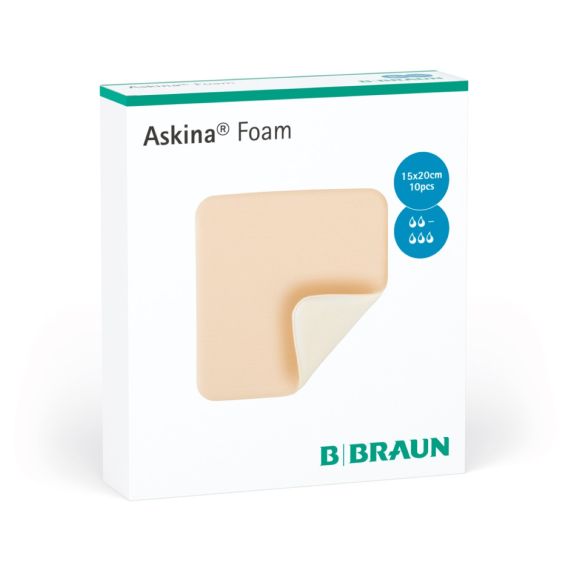 Askina Foam Dressing 15 X 20 Cm 15cmx20cm Beige