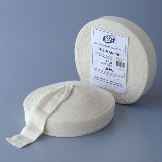 Tubular Rib Orthopaedic Stockinette 20cm
