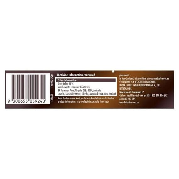 Betadine Antiseptic Ointment 25g Tube