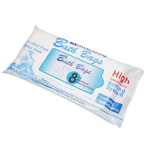 Bath Bags Bathing Wipes Resealable