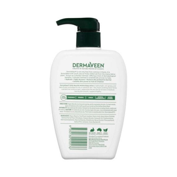 Dermaveen Cream Moisturising Lotion 500ml Pump