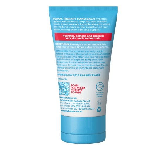 Dermal Therapy Hand Balm 50g