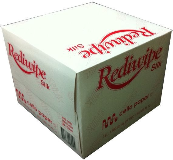 Cello Rediwipe Silk Cleansing Wipes