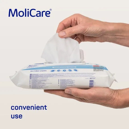 Molicare Skin 3in1 Wet Wipes