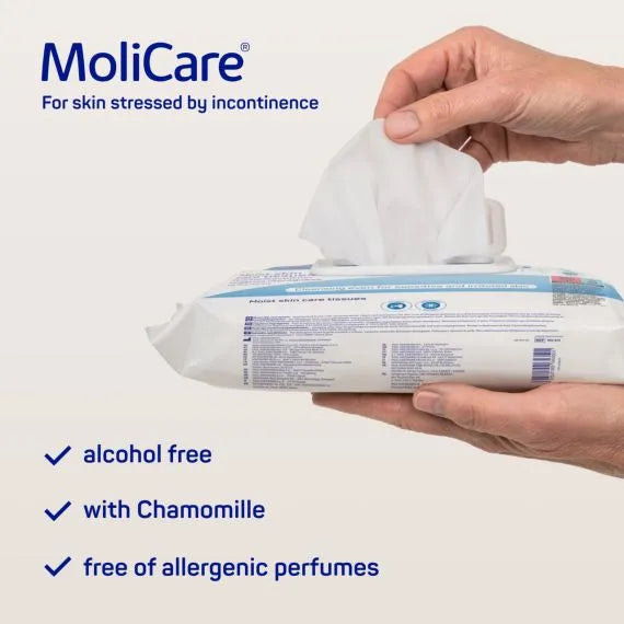 Molicare Skin Moist Skin Care Tissues 20x30cm
