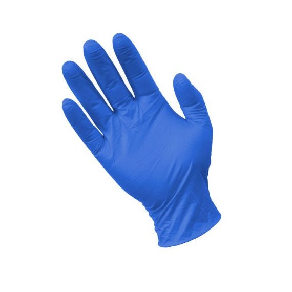 Techtile Gloves Nitrile Small Blue