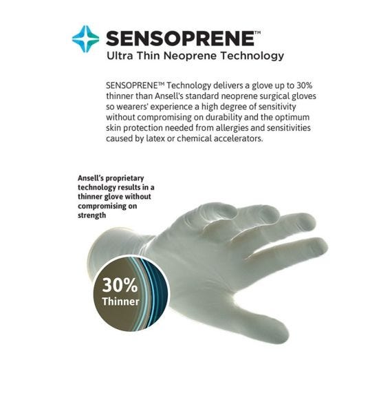 Gloves Gammex Sensitive 7
