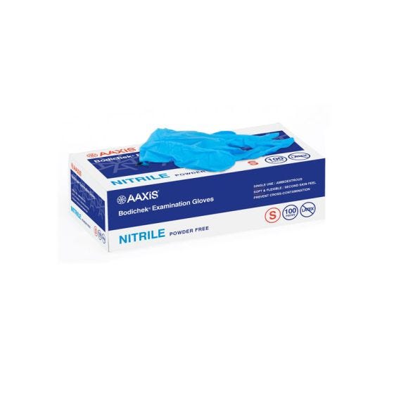 Bodichek Gloves Nitrile Powder Free Small