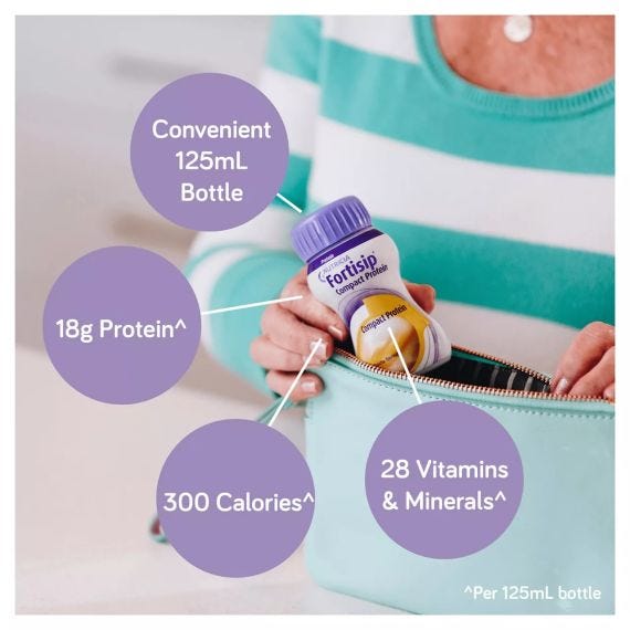 Fortisip Compact Protein Red Fruits 125ml