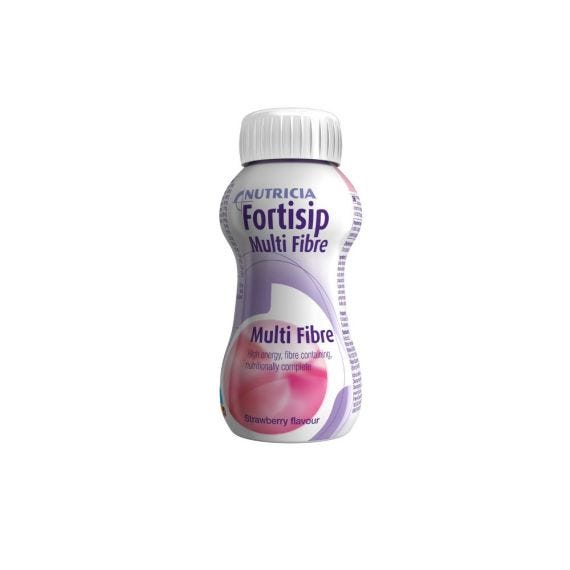Fortisip Multifibre Strawberry 200ml