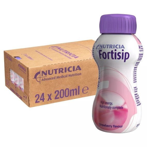 Fortisip Strawberry 200ml Bottle