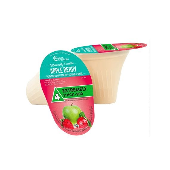 Flavour Creations Nutritionally Complete Apple Berry Level 4 Extremely Thick 900 175 Ml