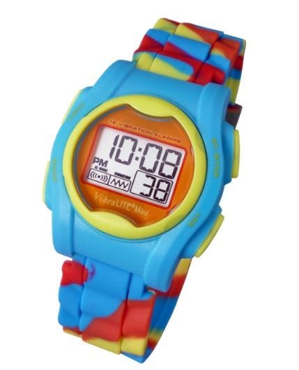 Vibralite 12 Mini Vibrating Watch Silicone Multi Colour