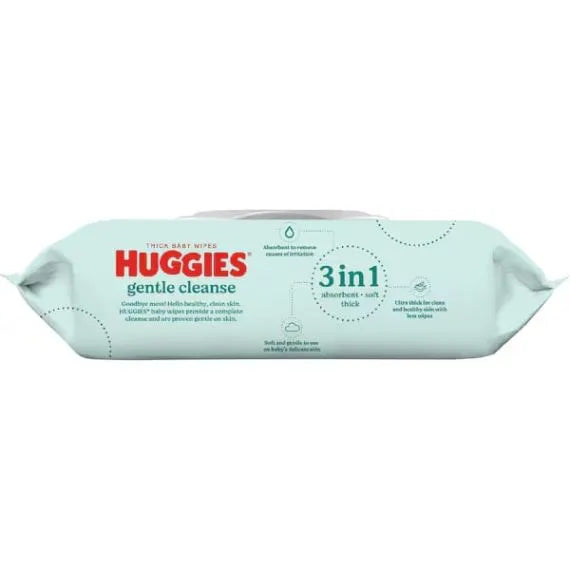 Huggies Thick Baby Wipes 19.5x17cm