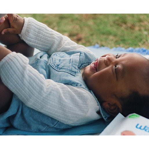 WaterWipes Plastic-Free Sensitive Skin Baby Wipes 60 Wipes