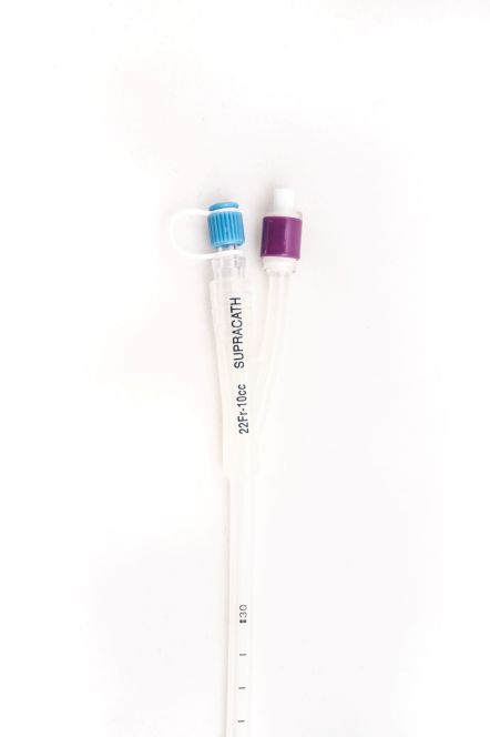 Supracath Catheter 22 G Male 10cc Silicone 40cm