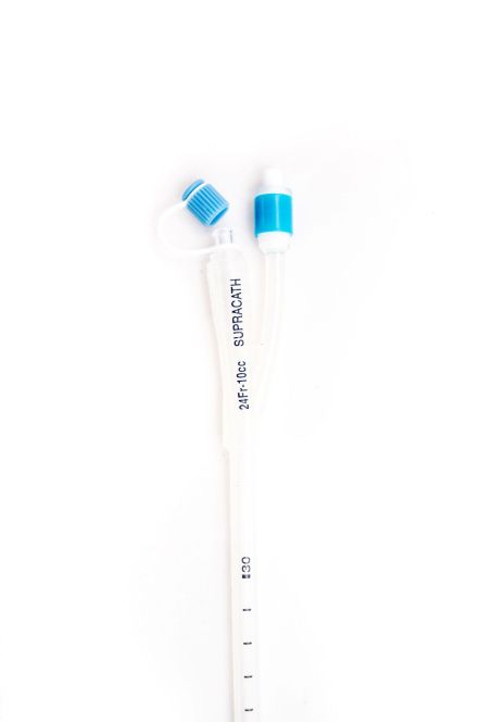 Supracath Catheter 24 G Male 10cc Silicone 40cm
