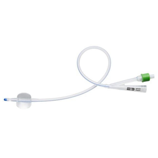 Unoquip Catheter Foley 2 Way 100% Silicone Ch14 Male 10ml 40cm