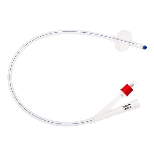 Unoquip Catheter Foley 2 Way 100% Silicone Ch18 Male 10ml 40cm