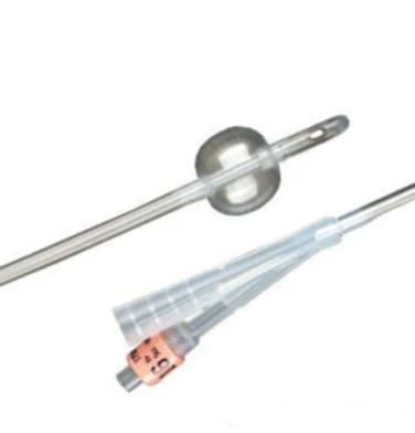 Bardex Catheter 24 Fg 10ml Silicone 43cm Clear