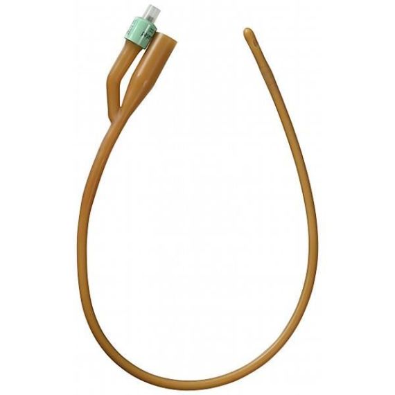 Bardia Catheter 18 G 10cc Silicone Coated Latex 40cm Grey