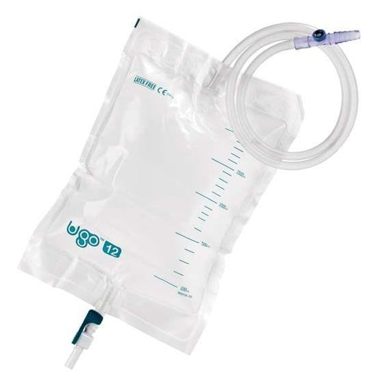 Ugo Drainage Bag 2000ml 90cm Tube