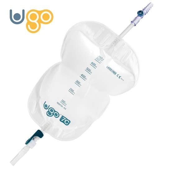 Ugo Community Leg Bag 7 C   Lever Tap   7 C/750/St/L 750ml 5 Cm